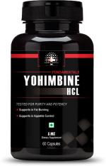 Healthy Nutrition -Just for the Health of it Yohimbine HCL Capsule Ayurvedic for General Wellness - 60 Capsule
