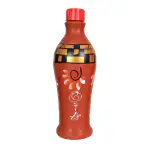 CLAYWALA - Clay Water Bottle Handmade Earthen Clay Self Cooling Water Bottle
