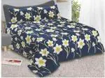 Varlee Multicolor Floral Cotton Bedsheet With Pillow Cover Queen, VL 08 (Pack of 3)