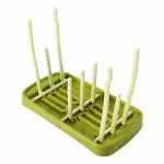 SYGA Foldable Baby Bottle Drying Racks Feeding Cup Nipple Storage Shelf Stand Holder (Green)