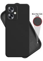 HUPSHY Back Cover for OPPO A79 5G (Black, Flexible, Silicon, Pack of: 1)