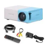 Hespa YG-300 HD Smart Mini Movie Projector LED For Home & Business -Blue