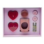 IRIS Fragrance Gift Set-A Beautiful Box with Oil Burner and Candles.Fragrance-Romance