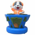 Tech Trends Plastic Decorative Electric Robot Piggy Bank Battery Operated DJ Dog Toy for Kids