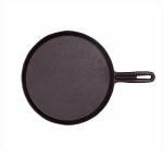 Preet Cookware Pre-Seasoned Cast Iron Tawa for Dosa/Chapathi | 23.5 cm/11 inch, 2.3kg | Induction Friendly | Naturally Nonstick, 100% Pure & Toxin-Free, No Chemical Coating
