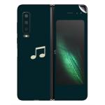 GADGETSWRAP Printed Vinyl Skin Sticker for Samsung Galaxy Fold - music equalizer