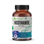 Zespo Nicotinamide 60 Capsules 250Mg Resveratrol Anti-Aging Supplement Cellular Health, Energy Boost Longevity Unisex Adults