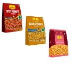 Haldiram's Nagpur Spicy Peanuts (200 gms),Masala Peanuts (200 gms),Chatpata Dal (200 gms)