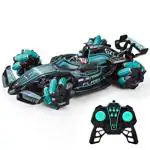 MT HUB Remote Control Smoke Car with LED Lights for Kids 1:14 Fog Stunt Drift Rc Car