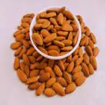 HAI PRABHU Premium Grade California Whole Almonds - Pure- Raw- Pristine - Authentic - Machine Sorted - Farm Fresh Almonds (250 g)