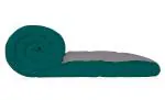Curious Lifestyle Grey and Teal Solid Microfiber Breathable Single Bed Comforter, 2.28 x 1.52 m (CL-1246)