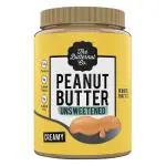 The Butternut Co. Natural Peanut Butter Creamy High Protein, No Added Sugar and Vegan (1000 g)