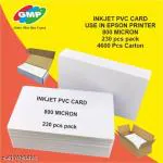 GMP NaNo INKJET PVC CARD 870 micron for H/BROTHER/Epson ALL MODEL L3110, L3150, L3250, L3210, L3216 and it’s Series INKJET PRINTER
