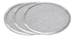 Olrada Aluminum Pizza Screen Mesh Oven Baking Tray Round Plates Silver,11-inch 3Pc Set