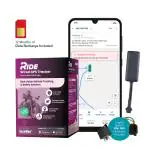 LocoNav Ride with remote vehicle switch off - Hidden Wired GPS Tracker for Bike & Car | 12 Months SIM data | Android + iOS App | Live Tracking, Anti Theft, Engine On/Off, Geofence Entry/Exit, Driver Misuse