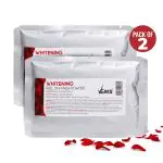 Vcare Jelly Whitening Peel Off Mask For Facials Skincare |Face Mask Powder 30gm-Pack of 2 | Facial Skin Care Product for Women Smoothing, Moisturizing, Cleansing, Refreshing, Made in India