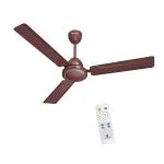 Havells 1200mm Artemis BLDC Motor Ceiling Fan | 5 Star Rated with Remote Control, 100% Copper, Upto 60% Energy Saving | Winner of National Energy Conservation Award (2021) | (Pack of 1, Brown)