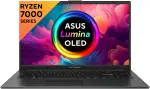 Asus Vivobook Go 15 OLED (2023) AMD Ryzen 5 Quad Core 7520U - (16 GB/512 GB SSD/Windows 11 Home) E1504FA-LK542WS Thin & Light Laptop (15.6 Inch, Mixed Black, 1.63 Kg, With MS Office)