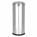 OPR Stainless Steel Swing Dust Bin with Lid, Garbage Bin for Washroom, Home, Kitchen, Bathroom and Offices(Big Size)-(8 X 24 in.-15 Liter)
