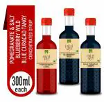 Dhampur Green AdultVodka, Rum, Gin Mocktail Mixer Blue Curacao Blueberry Wild Pomegranate & Salt,900 ml
