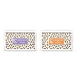 Airganic Aroma Car AC Vent Combo kit - Lavender & Mandarin | Spill Proof | Car Air Freshener