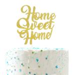 Festiko Home Sweet Home Cake Topper, Welcome Home Sign, New House Housewarming Party Decorations