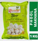 Shreeja Premium Makhana 1 kg Phool Makhana | Lotus Seeds (Makhana)