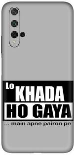 aadia Honor 20 Pro Matte Vinyl Quotes Printed Mobile Skin Sticker with Scratch Resistant Lamination