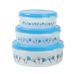Food Keeper 3 Pcs Set (0, 1 , 2) Petal PTD - Blue