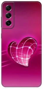 aadia PRINTED SKIN STICKER DECAL LAMINATION FOR Samsung S21 Fe 5G (PERFECT FIT/ONLY BACK/MATTE FINISH)