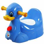 Sunbaby Blue Squeaky Duck Potty Trainer