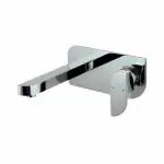 JAQUAR Alive Series Wall Mounted HOT and Cold Basin Mixer TAP (Chrome) | Right Hand Side Lever, Brass Body Water Tap/Faucet/Cock for Bathroom/Kitchen Wash Basin | ALI-CHR-85233NK