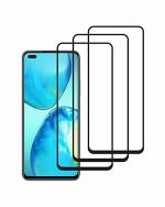 GADGETRONICS Infinix Note 8 Transparent Tempered Glass Scratch Resistant Screen Protector (Pack of 3)