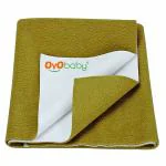 OYO BABY X-Large Dry Sheet for Baby| 100% Waterproof Bed Pad | Baby Bed Protector Sheet for Toddler Children 200cm x 140cm Golden