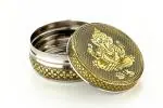 NAVRANG Stainless Steel Container Box Design Return Gift Pack Of 1