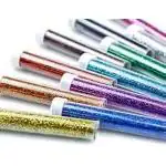 KRASHTIC Sparkling Powder For School Assignment and Project Work Set of 12 Glitter Small Box Medium Quality