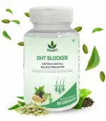 Havintha Plant Based DHT BLOCKER with Ginseng Extract, Green Tea & Biotin For Hair fall Control - 60 Capsules