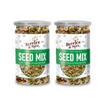 Berries & Nuts Roasted Seed mix 400 Grams | 2 Bottle of 200 Grams