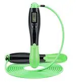 SERVEUTTAM Skipping Rope with Digital Counter - Jump Rope for Men and Women for Skipping and Crossfit Training | Digital Counting Skip Rope for Exercise and Fitness Training