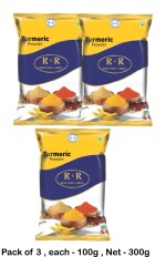 RELEVANT & REAL Turmeric Powder 100 gm - Pack Of 3