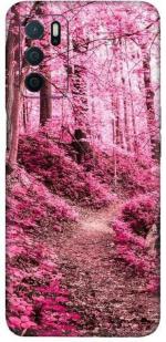 instyler Oppo A16 Matte Vinyl Nature Printed Mobile Skin Sticker with Scratch Resistant Lamination