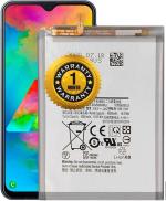 Mobcrown Orignal Eb-Bg580Abu Battery For Samsung Galaxy M20 Sm-M20F [5000Mah] 1 Months Warranty