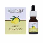 ROOTNEST lemon Oil Essential Oil | Pure Lemon Oil Rejuvenation | Potent Natural Antiseptic with Fresh, Medicinal Scent | Widely Used for Skincare & Skin Conditions | 15ml