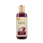 Vagad's Khadi Red Onion Shampoo 210ml | Anti-Hair fall | Parabens free | Silicon Free