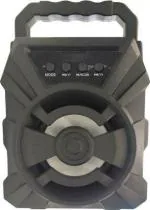 ZSIV WS-01 Mp3 Music Player Portable Speaker DJ Wireless Rechargeable New 2200 mAh Bluetooth Speaker (Black)