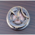 Royal Handicraft Sundial Compass, Engraved Compass, Anniversary, Graduation Gift,