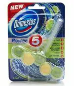 Domestos Power 5 Toilet Block Lime 55g Pack Of 2