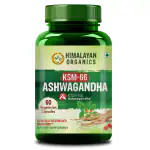Himalayan Organics KSM - 66 Ashwagandha 1000Mg I KSM-66 I Boost Energy, Strength, Stamina | Helps Anxiety & Stress Relief For Men & Women (60 Capsules)