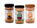 Nature's Spice Combo of Organic Blended Spices - 300 Grams, Combo Pack of Garam Masala, Rasam Masala & Chai Masala (100 Grams Each)