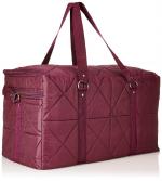 Kuber Industries Maroon Parachute Travel Duffle Bag